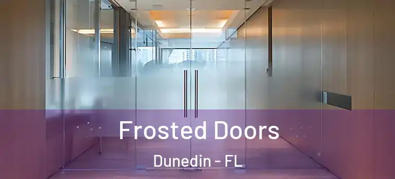 Frosted Doors Dunedin - FL