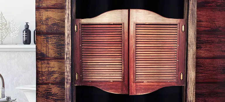 Installing Saloon Door Hinges in Dunedin, FL