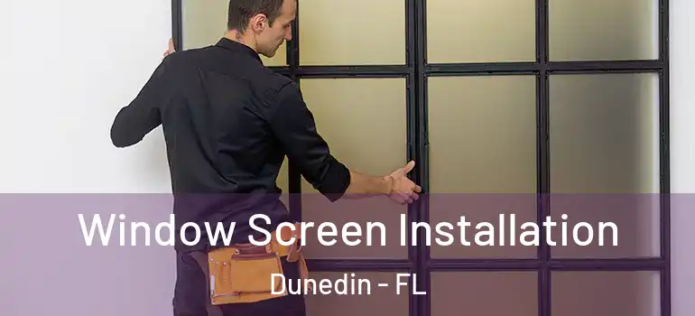  Window Screen Installation Dunedin - FL